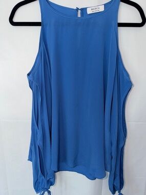 Bailey 44 Silk Cold-Shoulder Tie-Sleeve Women's Top